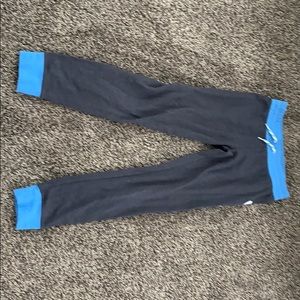 Grey hearted sweat pants